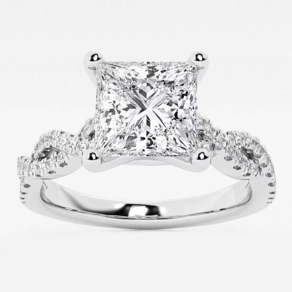 $14000 / NEW /Vera Wang LOVE 14K 1.39 CTW Diamond Ring (1.12 CT Center Diamond)